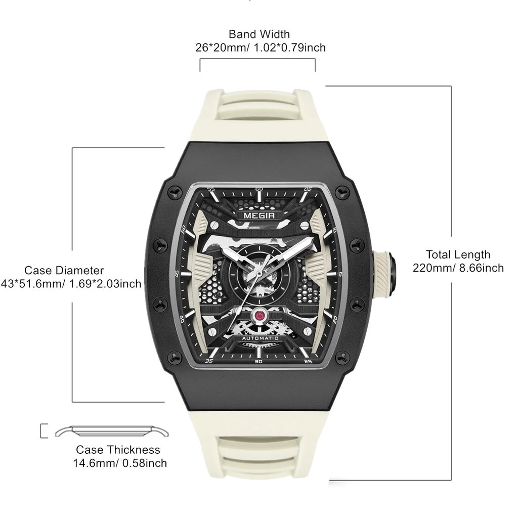 Kronix Presents: MEGIR Atlas Diver Automatic Watch