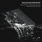 Kronix Presents: Waterproof  Security Briefcase Collector’s Watch Vault (8/15 Slots)