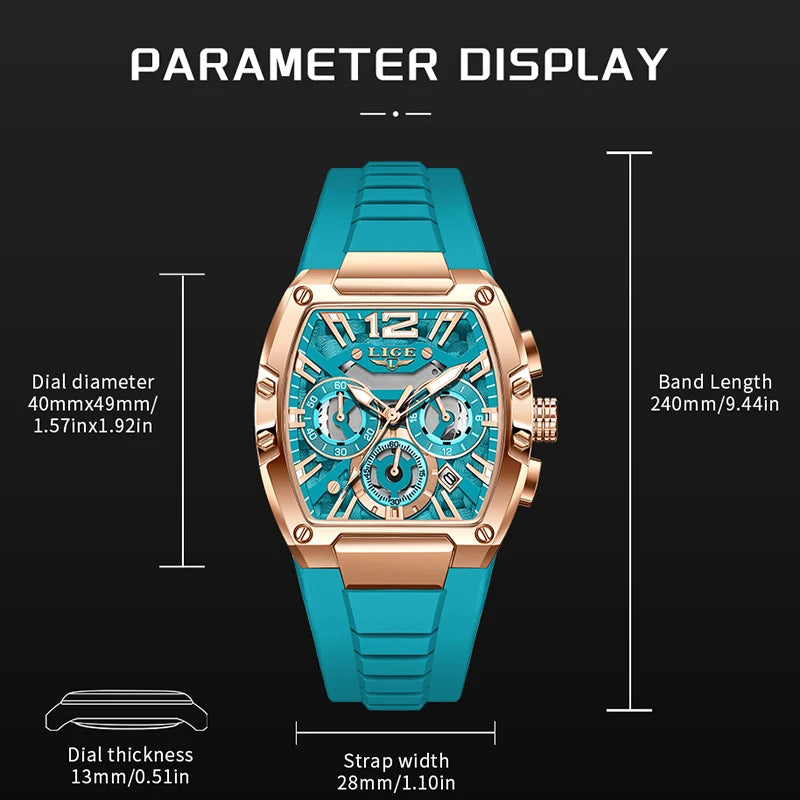 Kronix Presents: LIGE Vega Multifunction Quartz Watch