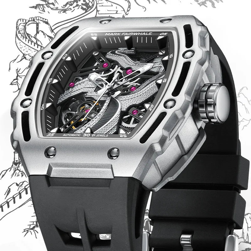 Kronix Presents: Mark Fairwhale FW-6870 Skeleton Sport Automatic