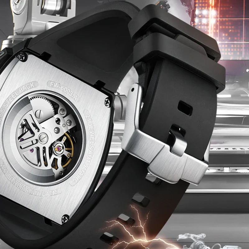 Kronix Presents: Mark Fairwhale FW‑6003 Automatic Skeleton Watch