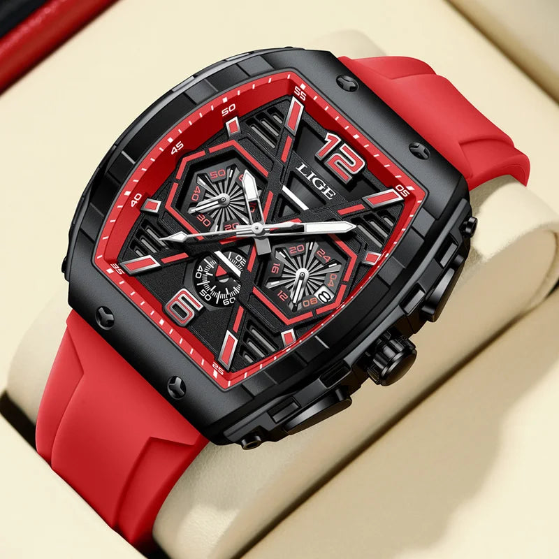 Kronix Presents: LIGE Vortex Chrono Quartz Watch