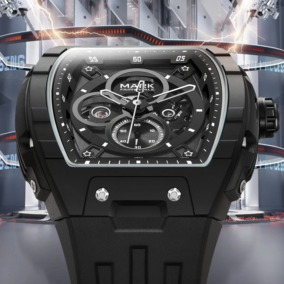 Kronix Presents: Mark Fairwhale FW‑6003 Automatic Skeleton Watch