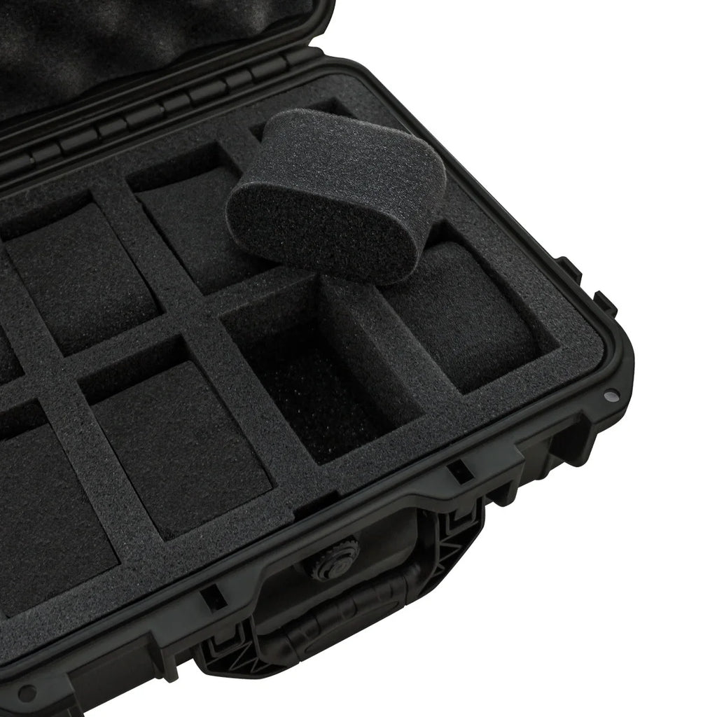 Kronix Presents: Waterproof  Security Briefcase Collector’s Watch Vault (8/15 Slots)