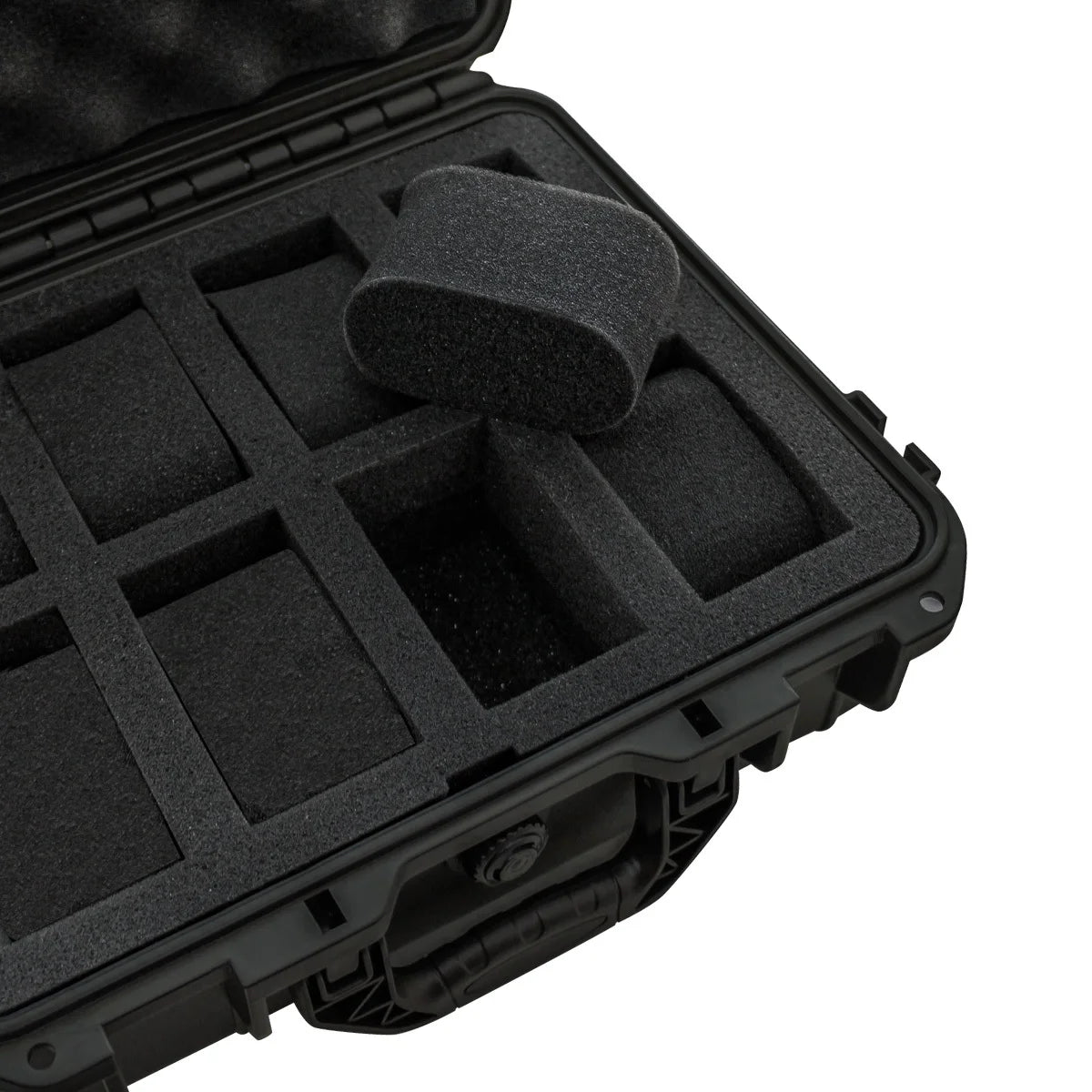 Kronix Presents: Waterproof  Security Briefcase Collector’s Watch Vault (8/15 Slots)