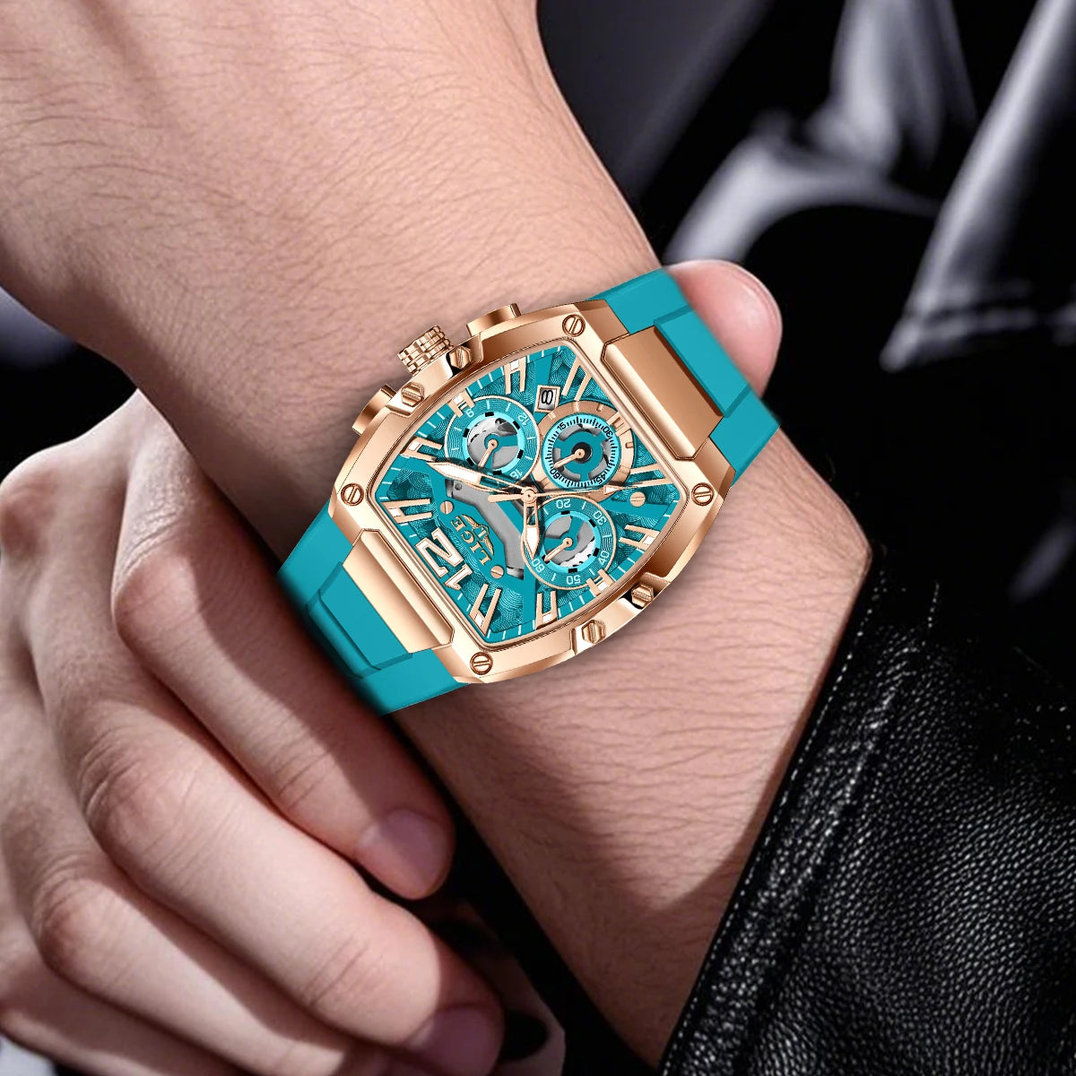 Kronix Presents: LIGE Vega Multifunction Quartz Watch