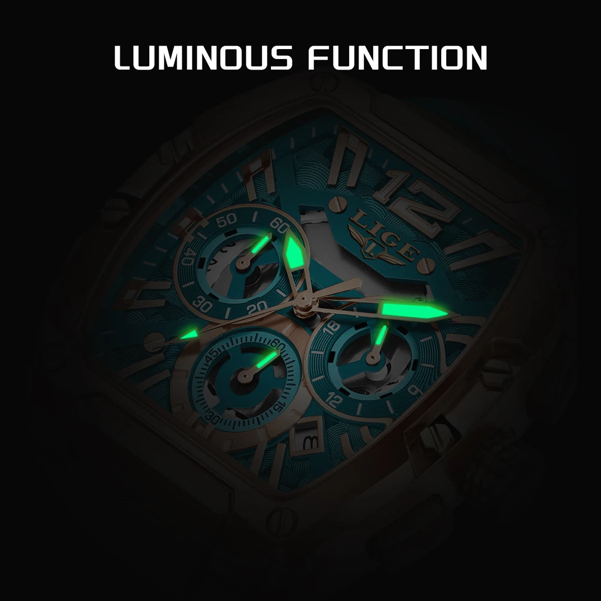Kronix Presents: LIGE Vega Multifunction Quartz Watch