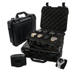 Kronix Presents: Waterproof  Security Briefcase Collector’s Watch Vault (8/15 Slots)